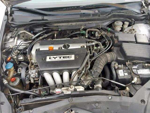 1HGCM55354A087526 - 2004 HONDA ACCORD LX SILVER photo 7