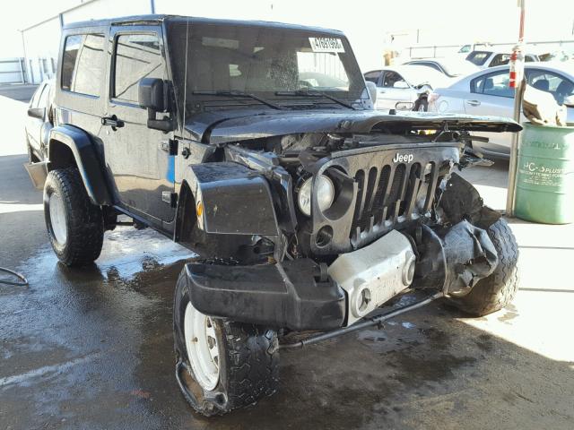 1J4GA5D19AL230030 - 2010 JEEP WRANGLER S BLACK photo 1