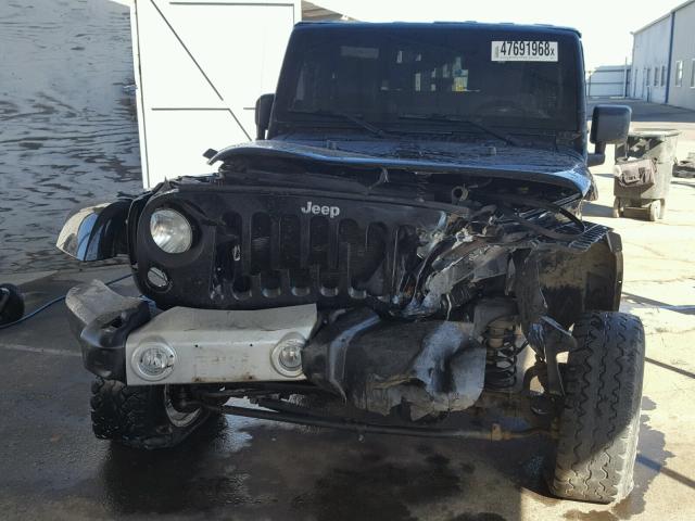 1J4GA5D19AL230030 - 2010 JEEP WRANGLER S BLACK photo 9