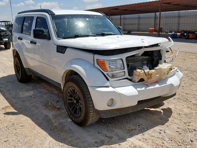 1D4PU4GK6BW602647 - 2011 DODGE NITRO HEAT WHITE photo 1