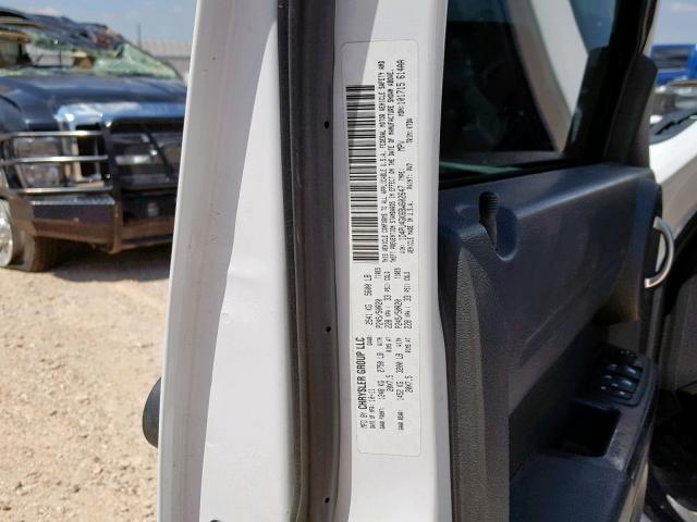 1D4PU4GK6BW602647 - 2011 DODGE NITRO HEAT WHITE photo 10