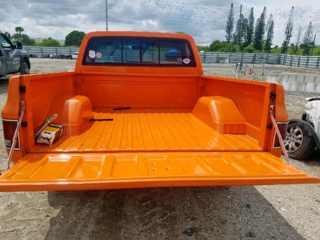 1GCDR14H1HJ170998 - 1987 CHEVROLET R10 ORANGE photo 6