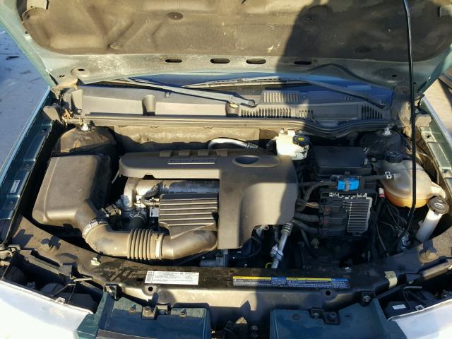 1G8AJ55F17Z179130 - 2007 SATURN ION LEVEL GREEN photo 7