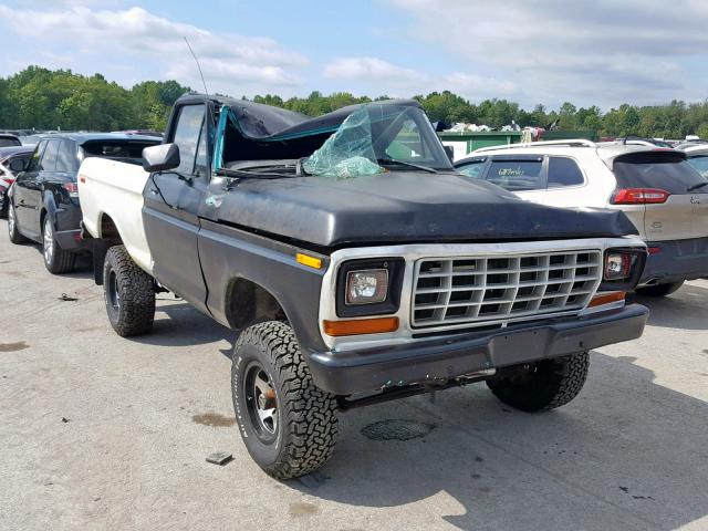 F14HCFD0515 - 1979 FORD TRUCK BLACK photo 1