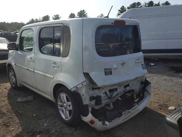 JN8AZ2KR4AT162610 - 2010 NISSAN CUBE BASE WHITE photo 3