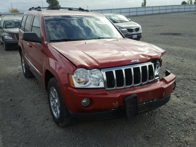 1J4HR58N06C196075 - 2006 JEEP GRAND CHER RED photo 1