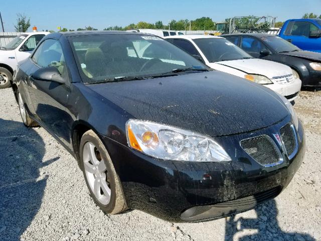 1G2ZH35N674190996 - 2007 PONTIAC G6 GT BLACK photo 1