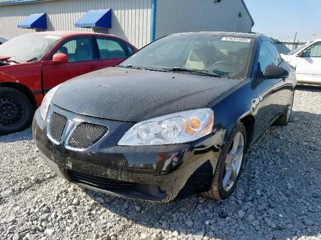 1G2ZH35N674190996 - 2007 PONTIAC G6 GT BLACK photo 2