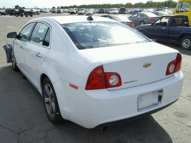 1G1ZD5E05CF277237 - 2012 CHEVROLET MALIBU 2LT WHITE photo 3