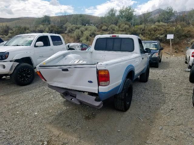 1FTCR11XXSPB00234 - 1995 FORD RANGER WHITE photo 4