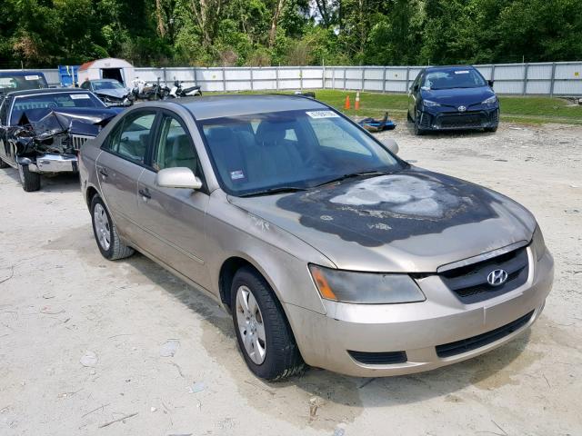 KMHET46C66A078996 - 2006 HYUNDAI SONATA GL GOLD photo 1