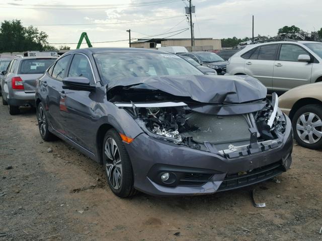 2HGFC1F73HH654348 - 2017 HONDA CIVIC EXL GRAY photo 1