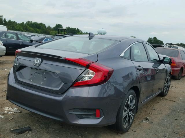 2HGFC1F73HH654348 - 2017 HONDA CIVIC EXL GRAY photo 4