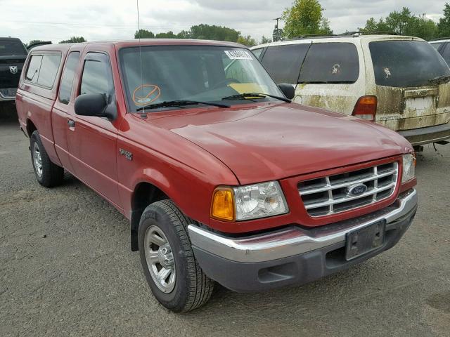 1FTYR44V33TA03631 - 2003 FORD RANGER SUP RED photo 1