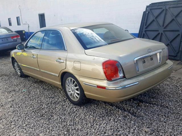 KMHFU45E44A329841 - 2004 HYUNDAI XG 350 GOLD photo 3