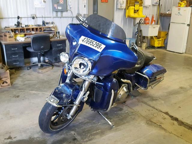 1HD1FC4117Y647282 - 2007 HARLEY-DAVIDSON FLHTCUI BLUE photo 2