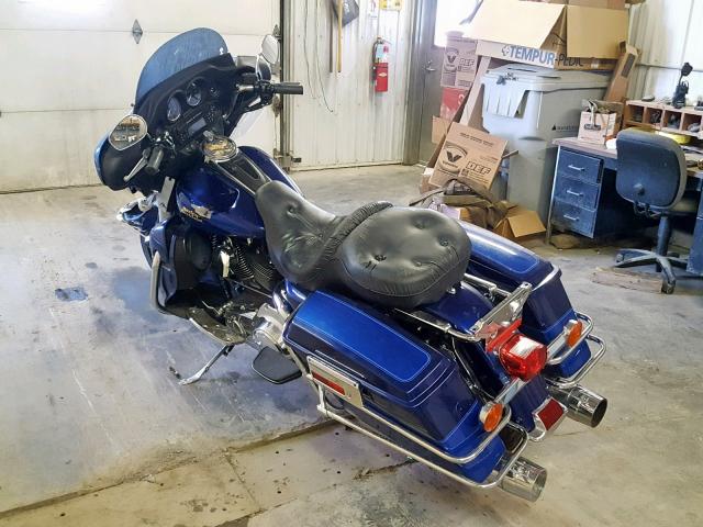 1HD1FC4117Y647282 - 2007 HARLEY-DAVIDSON FLHTCUI BLUE photo 3