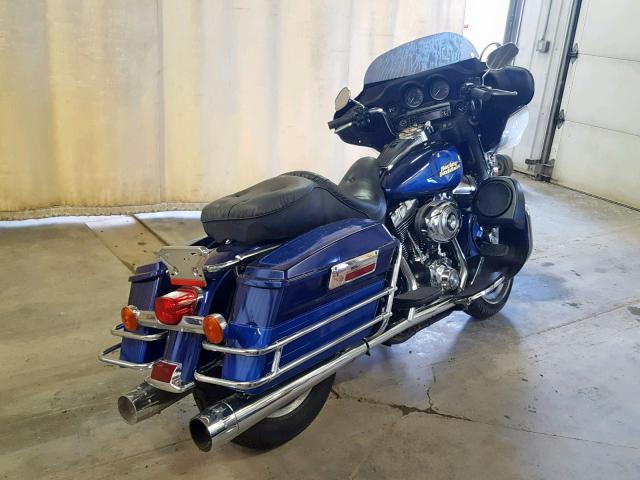 1HD1FC4117Y647282 - 2007 HARLEY-DAVIDSON FLHTCUI BLUE photo 4