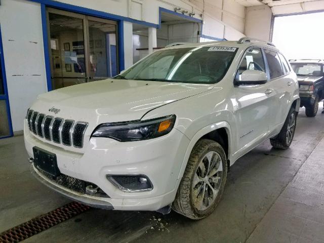 1C4PJMJN9KD167725 - 2019 JEEP CHEROKEE O WHITE photo 2