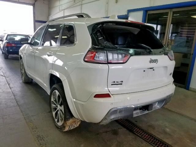 1C4PJMJN9KD167725 - 2019 JEEP CHEROKEE O WHITE photo 3