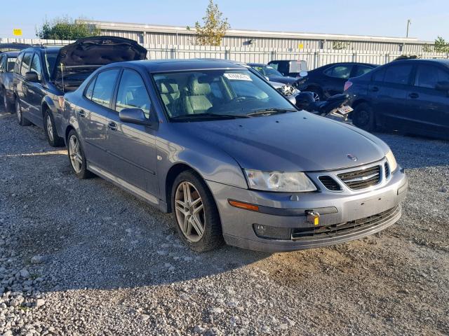 YS3FD46YX71002032 - 2007 SAAB 9-3 2.0T GRAY photo 1