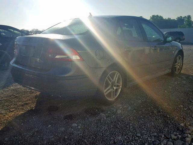 YS3FD46YX71002032 - 2007 SAAB 9-3 2.0T GRAY photo 4