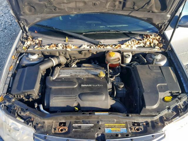 YS3FD46YX71002032 - 2007 SAAB 9-3 2.0T GRAY photo 7