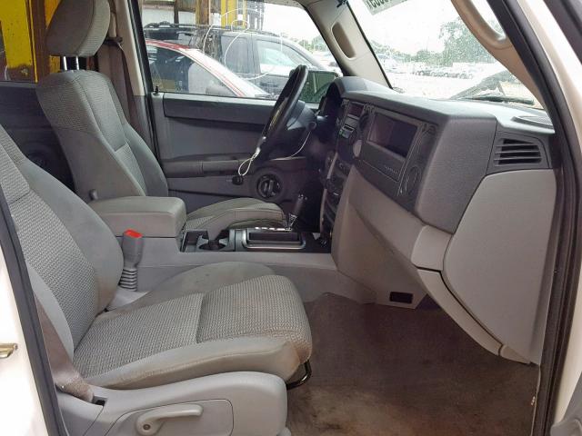 1J8HG48K06C346190 - 2006 JEEP COMMANDER 白色 照片 5