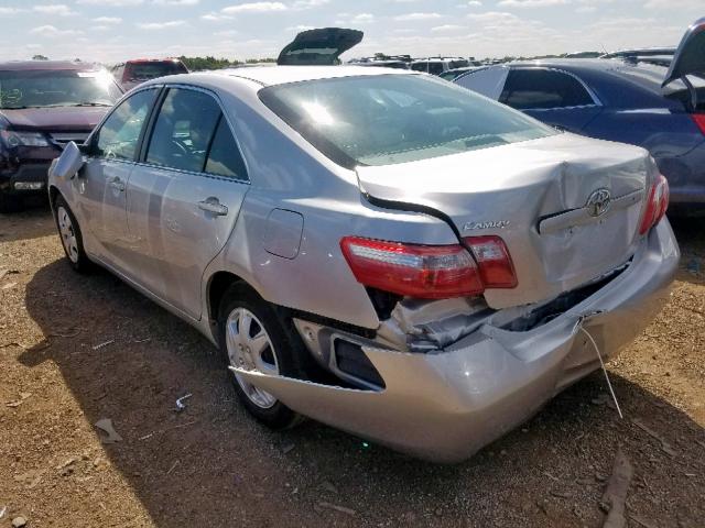 4T4BE46K89R130447 - 2009 TOYOTA CAMRY BASE SILVER photo 3