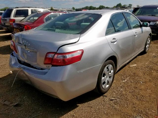 4T4BE46K89R130447 - 2009 TOYOTA CAMRY BASE SILVER photo 4