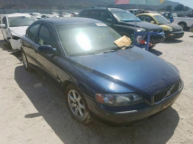 YV1RS58D622174291 - 2002 VOLVO S60 2.4T BLUE photo 1