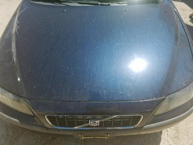 YV1RS58D622174291 - 2002 VOLVO S60 2.4T BLUE photo 7