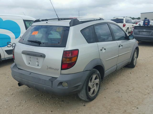 5Y2SN62L23Z432528 - 2003 PONTIAC VIBE GT SILVER photo 4