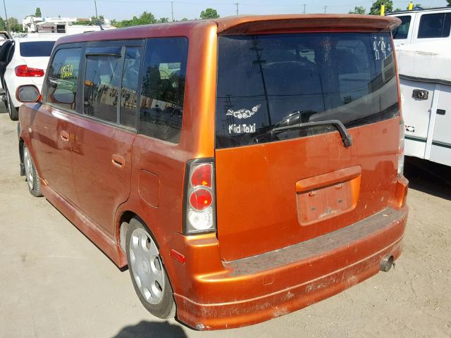 JTLKT324740160341 - 2004 TOYOTA SCION XB 橙色 照片 3
