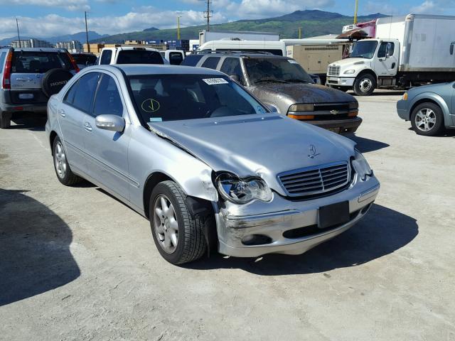 WDBRF61J12F283670 - 2002 MERCEDES-BENZ C 240 SILVER photo 1