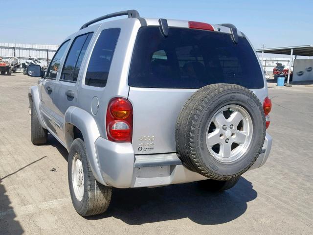 1J4GL58K12W308510 - 2002 JEEP LIBERTY LI SILVER photo 3