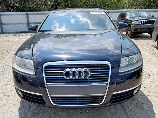 WAUAH74F26N167652 - 2006 AUDI A6 3.2 BLUE photo 10