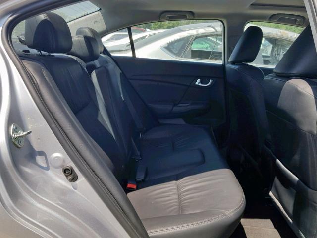 19XFB2F90FE258783 - 2015 HONDA CIVIC EXL 银色 照片 6