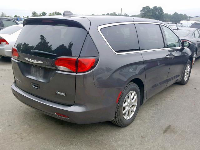 2C4RC1DG1HR501542 - 2017 CHRYSLER PACIFICA T CHARCOAL photo 4