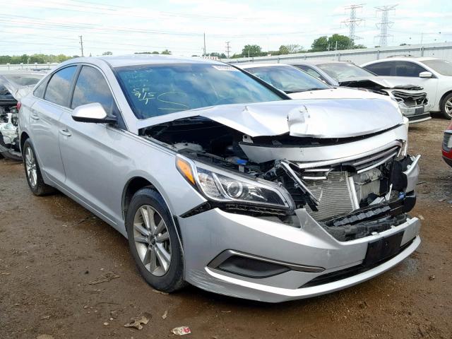 5NPE24AA8HH444837 - 2017 HYUNDAI SONATA ECO SILVER photo 1