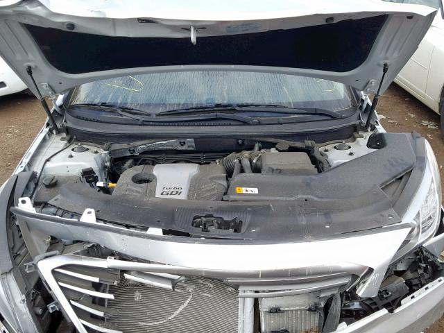 5NPE24AA8HH444837 - 2017 HYUNDAI SONATA ECO SILVER photo 7