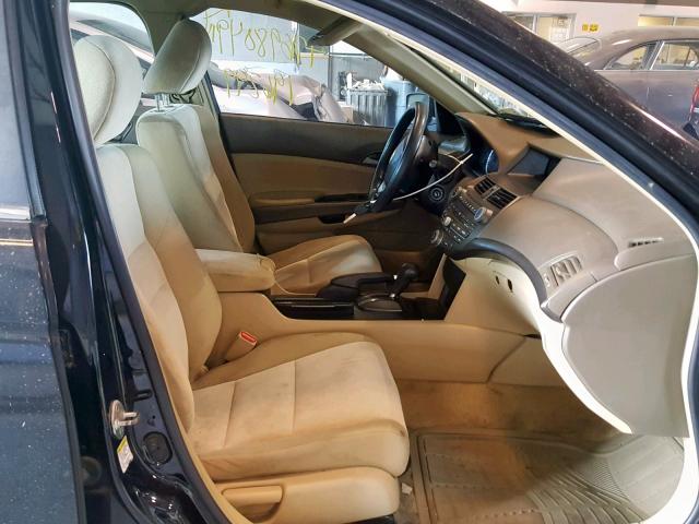 1HGCP26478A006836 - 2008 HONDA ACCORD LXP BLACK photo 5