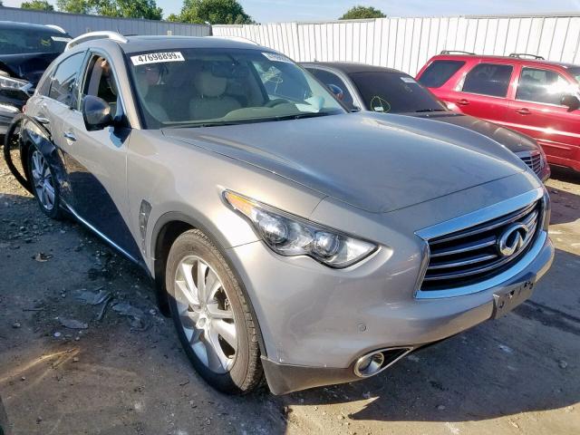 JN8AS1MWXCM151674 - 2012 INFINITI FX35 GRAY photo 1