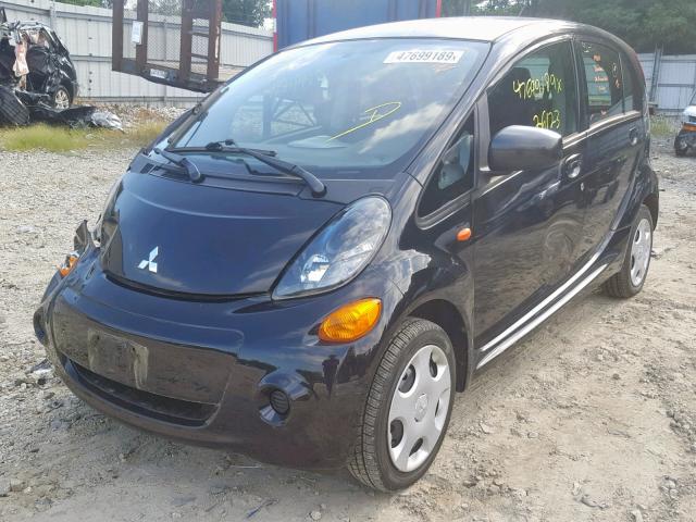 JA3215H1XCU015424 - 2012 MITSUBISHI I MIEV ES BLACK photo 2