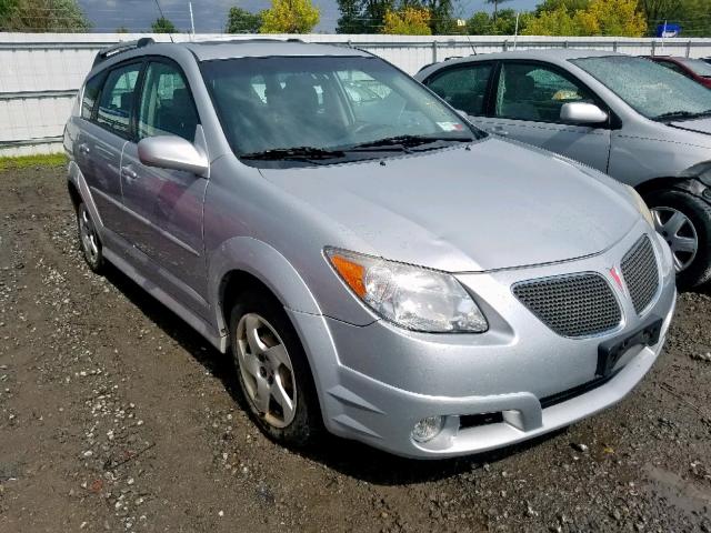 5Y2SL65857Z442361 - 2007 PONTIAC VIBE SILVER photo 1