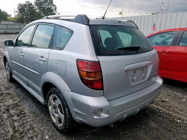 5Y2SL65857Z442361 - 2007 PONTIAC VIBE SILVER photo 3