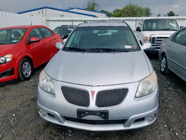 5Y2SL65857Z442361 - 2007 PONTIAC VIBE SILVER photo 9