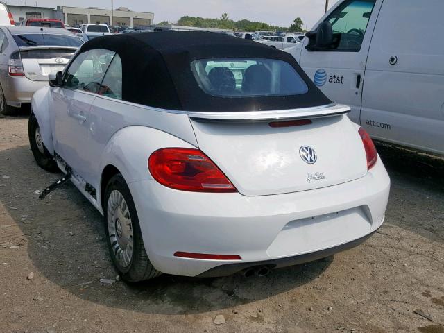 3VW517AT5GM820311 - 2016 VOLKSWAGEN BEETLE S/S WHITE photo 3