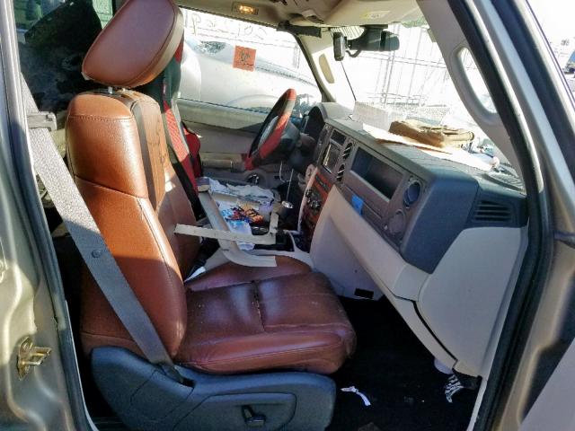 1J8HH58N06C150313 - 2006 JEEP COMMANDER 石墨色 照片 5