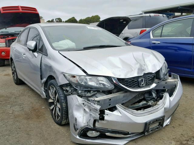 19XFB2F92FE285614 - 2015 HONDA CIVIC EXL 银色 照片 1